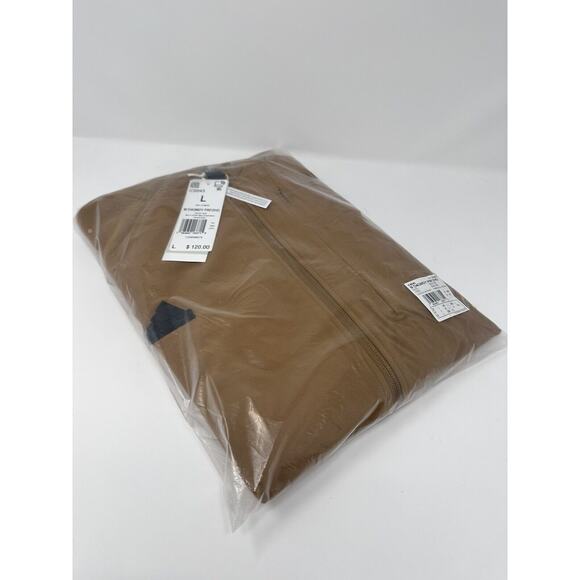 adidas Mens Designed 4 Gameday Premium Full-Zip Track Bronze Strata Gold LARGE - Picture 1 of 4